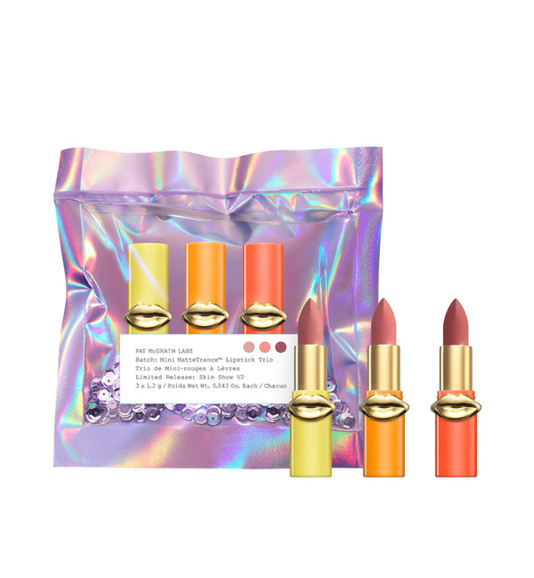Pat McGrath Labs- Lust Mini Matte Trance Lipstick Trio, Skin Show V2