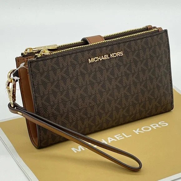 Michael Kors Large Double Zip Wallet Wristlet SemBliss