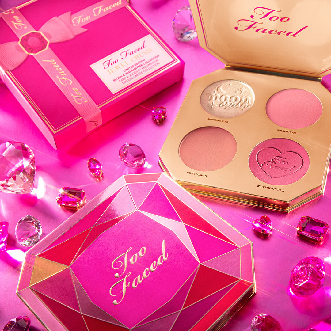 Jewel Crush Blush & Highlighter Face Palette