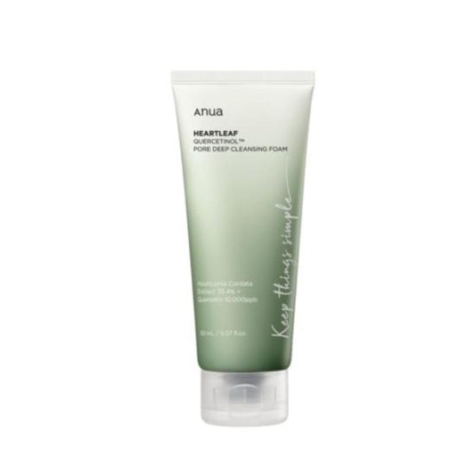ANUA HEARTLEAF QUERCETINOL PORE DEEP CLEANSING FOAM