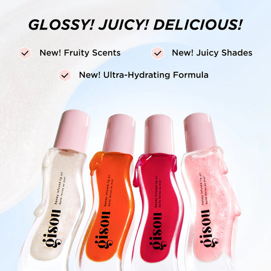 GISOU Honey Infused Hydrating Lip Oil