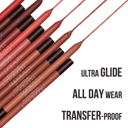 HUDA BEAUTY Lip Contour 2.0 Automatic Matte Lip Pencil