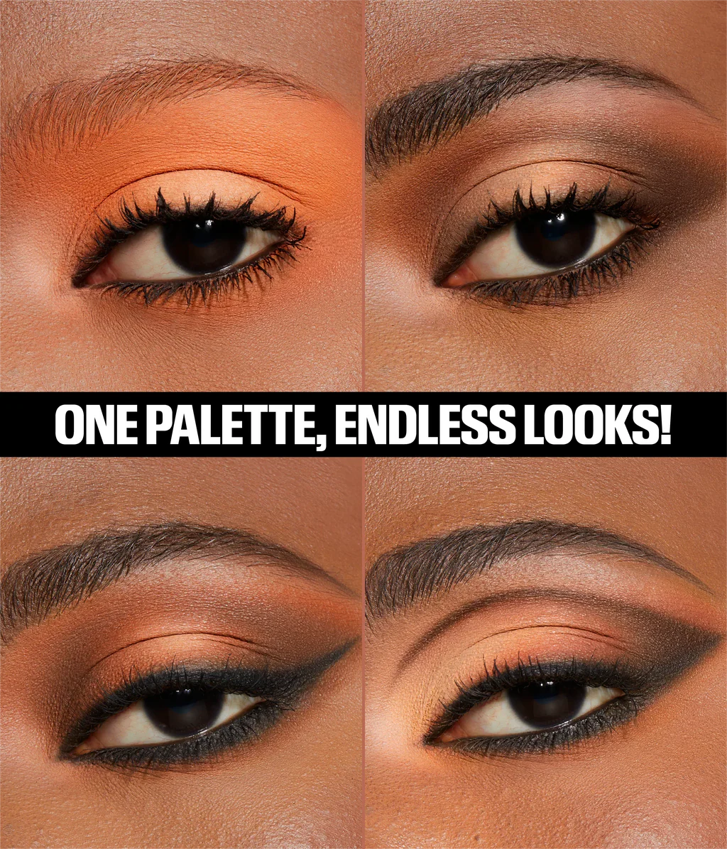 HUDA BEAUTY MATTE OBSESSIONS EYESHADOW PALETTE WARM