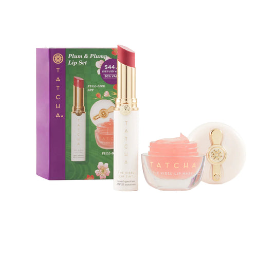  “Plum & Plump Lip Set, tinted SPF lip balm,” “hydrating plumping lip care” “sheer lip tint with SPF,-nourishing lip set gift,” “sun-safe lip plumper”