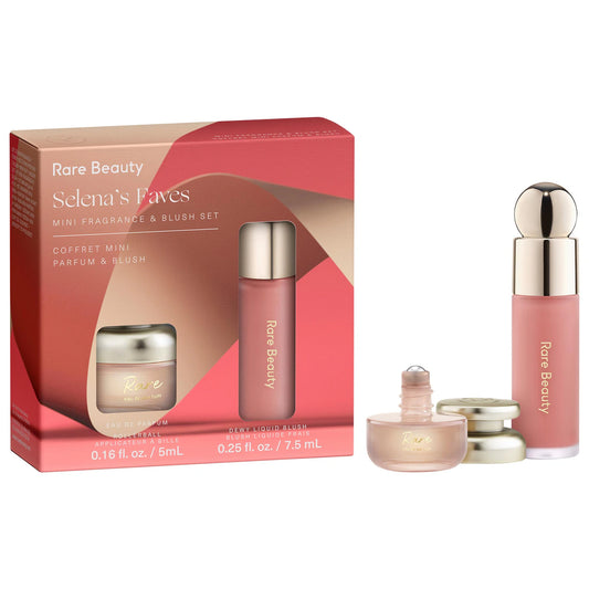 RARE BEAUTY Selena's Faves Mini Fragrance & Blush Set