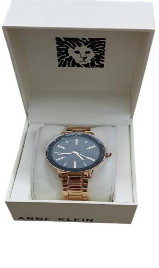 Anne Klein  Golden & Black Accent | Stainless Steal | 37mm