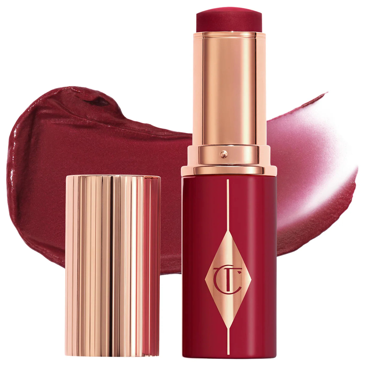 Unreal Lip + Cheek Glow Blush Stick with Hyaluronic Acid