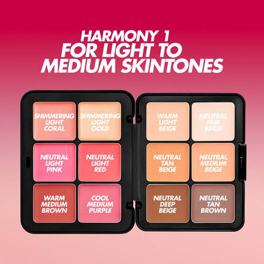 Make up forever HD skin face essentials pallet hormony 1