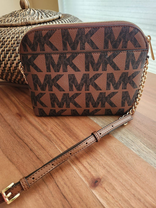 Bryant Medium Signature Logo Camera Crossbody Bag