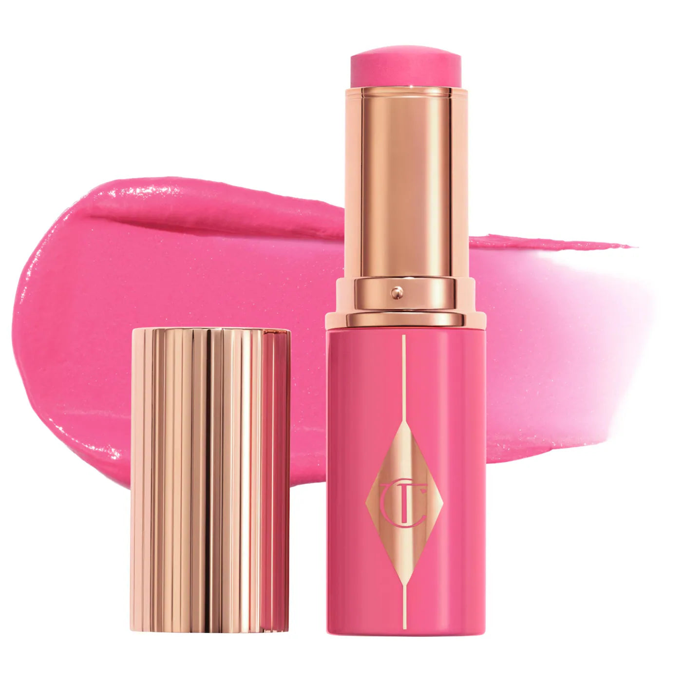 Unreal Lip + Cheek Glow Blush Stick with Hyaluronic Acid