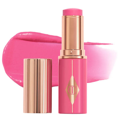 Unreal Lip + Cheek Glow Blush Stick with Hyaluronic Acid