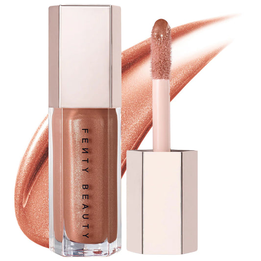 FENTY BEAUTY HEAT GLOSS BOMB and lip LUMINIZER