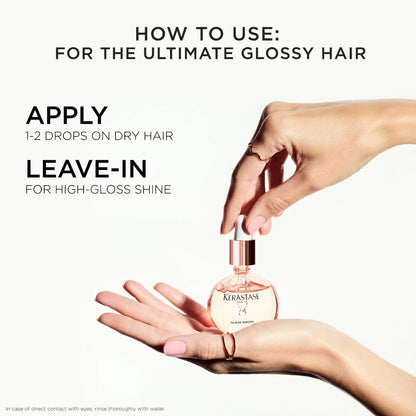 Kerastase Gloss Absolu Glaze Drops Anti-Frizz Hair Oil 45ML