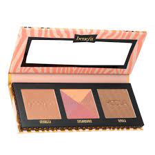 Benefit Cosmetics Cheek Stars Mini Reunion Tour Blush & Bronze Palette 3 In 1