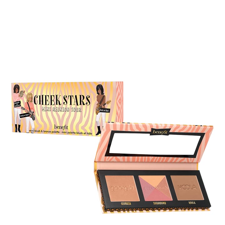 Benefit Cosmetics Cheek Stars Mini Reunion Tour Blush & Bronze Palette 3 In 1