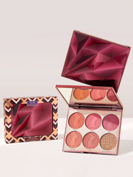 TARTE PRECIOUS GEMS AMAZONION CLAY CHEEK PALLET